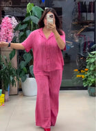 Pure Linen Co-ord Set