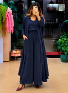 Women's 3-Piece Co-Ord Set with Long Shrug