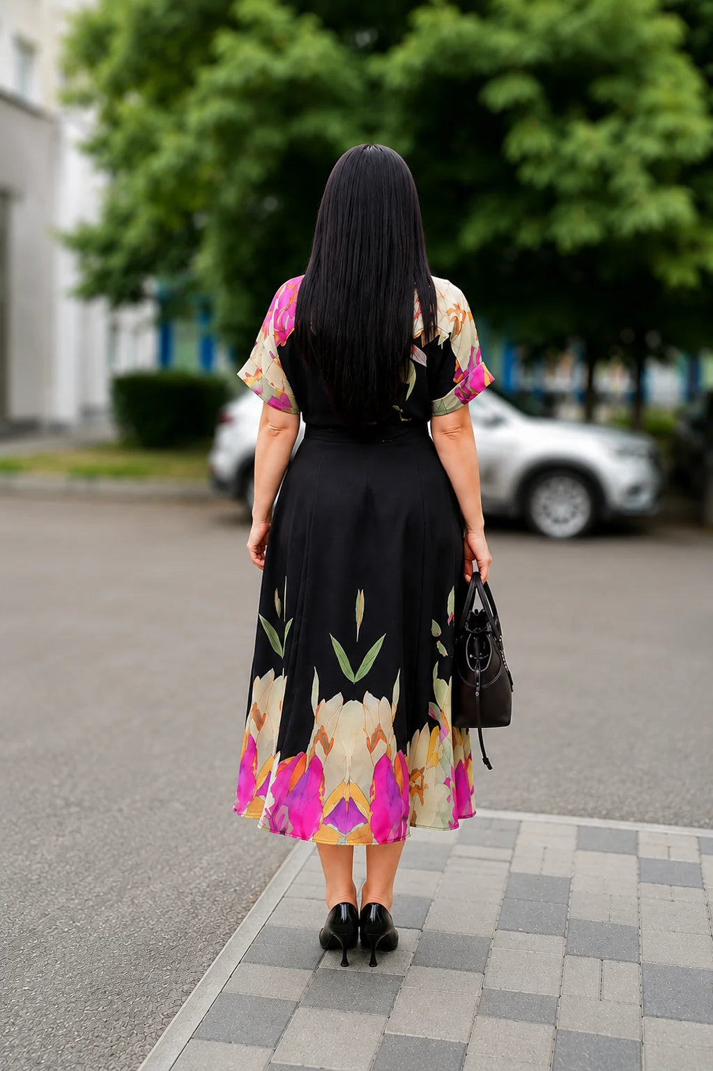 Flora Luxe Imported Rayon Maxi Dress
