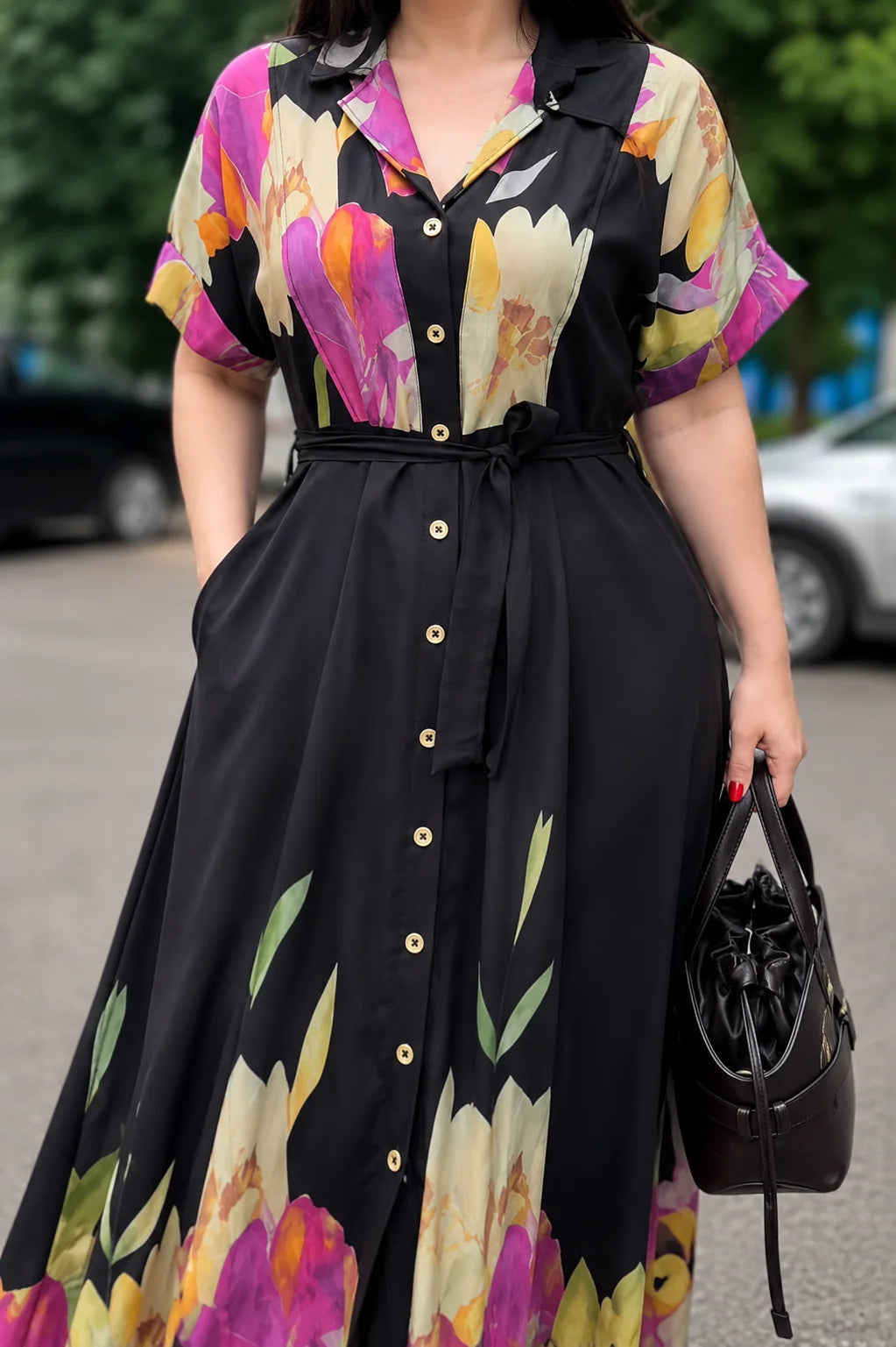 Flora Luxe Imported Rayon Maxi Dress