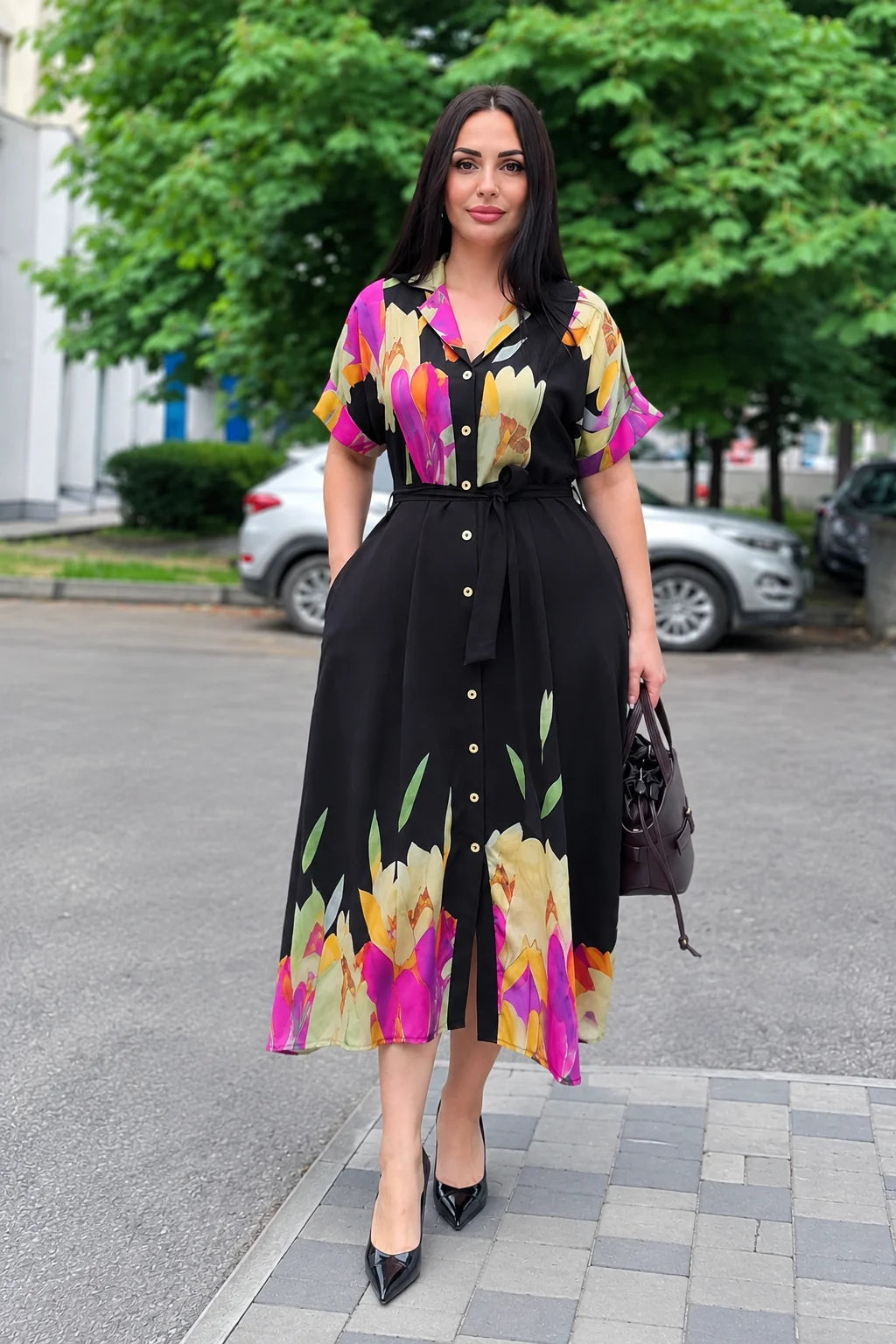 Flora Luxe Imported Rayon Maxi Dress