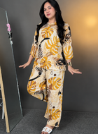 Premium Printed Co-Ord Set for Women | Stylish 2-Piece Outfit