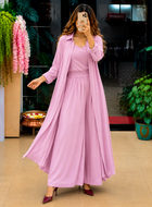 Women's 3-Piece Co-Ord Set with Long Shrug